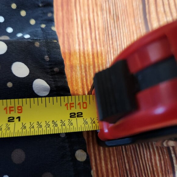 Liz Claiborne 100% Silk Blouse Top Sz 4 Multicolor Polka Dot Button Front Career - Picture 8 of 8